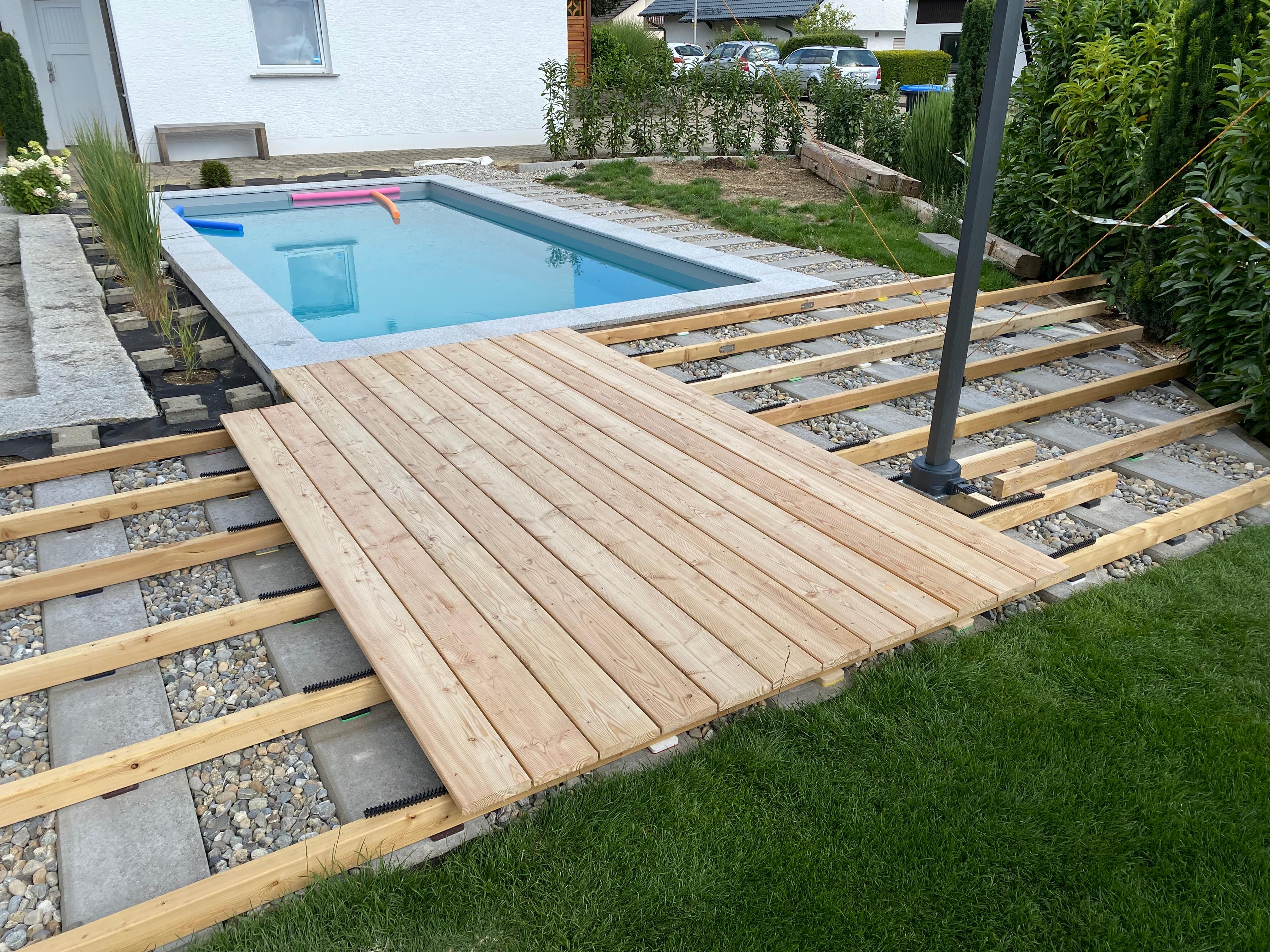 Holzterasse