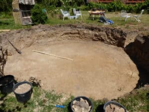 02 – 2026-06-24 – 5 x 1,5 Meter Rundpool – 1,2 Meter teilversenkt – Der Stand der Dinge